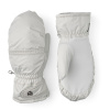 Lyžiarsky rukávnik Hestra Primaloft Leather, dámsky, biely