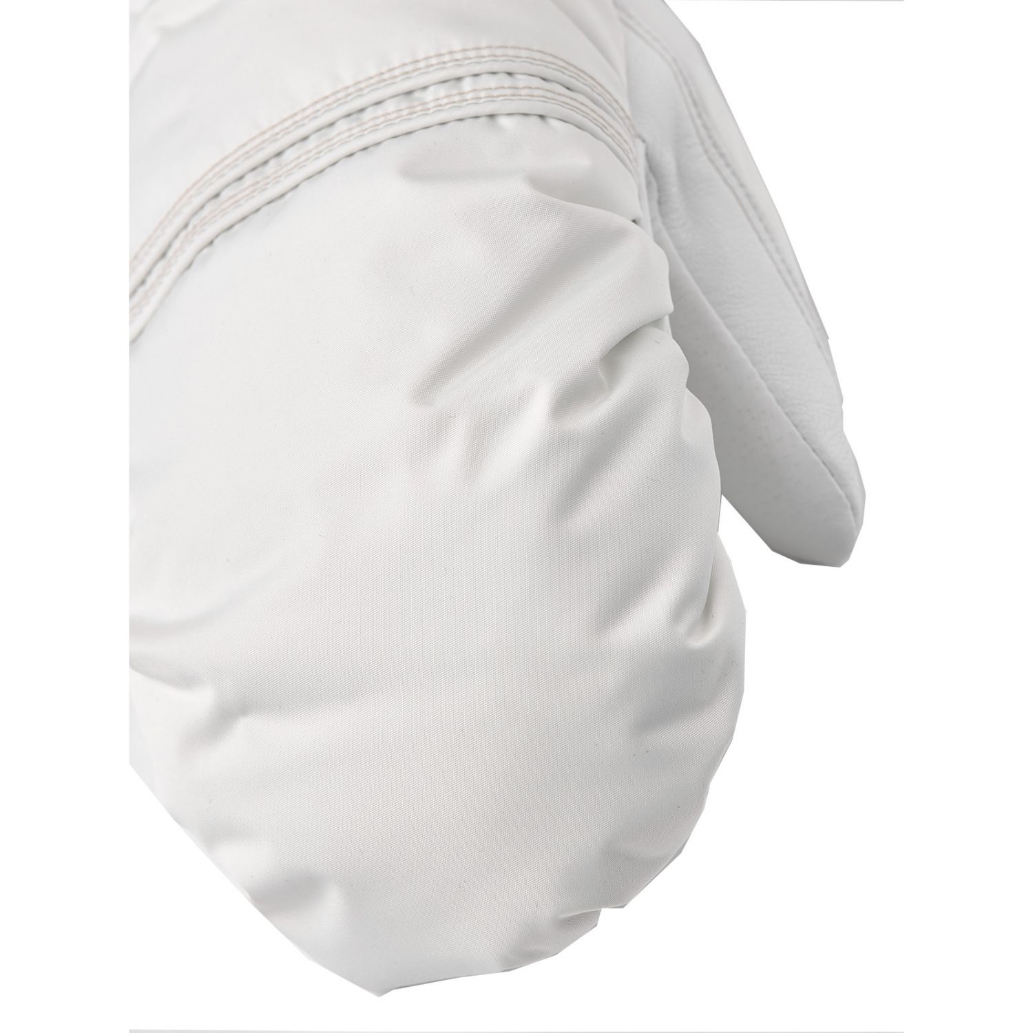 Lyžiarsky rukávnik Hestra Primaloft Leather, dámsky, biely