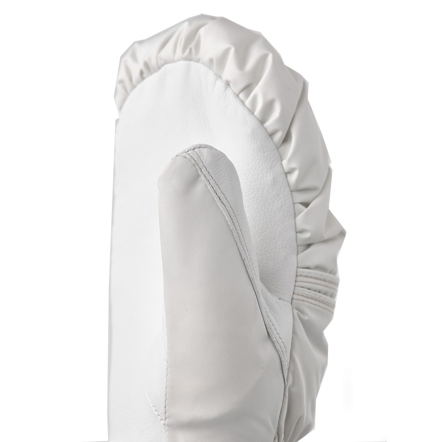 Lyžiarsky rukávnik Hestra Primaloft Leather, dámsky, biely