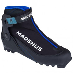 Madshus Active U, topánky na bežecké lyžovanie, čierne