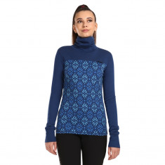 Maglietta intima da sci Kilpi Jannu donna, blu scuro/grigio