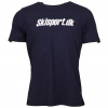 Maglietta Skisport.dk, navy