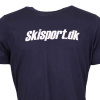 Maglietta Skisport.dk, navy
