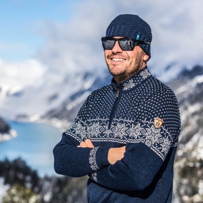 Maglione Kama Thor Merino, uomo, navy