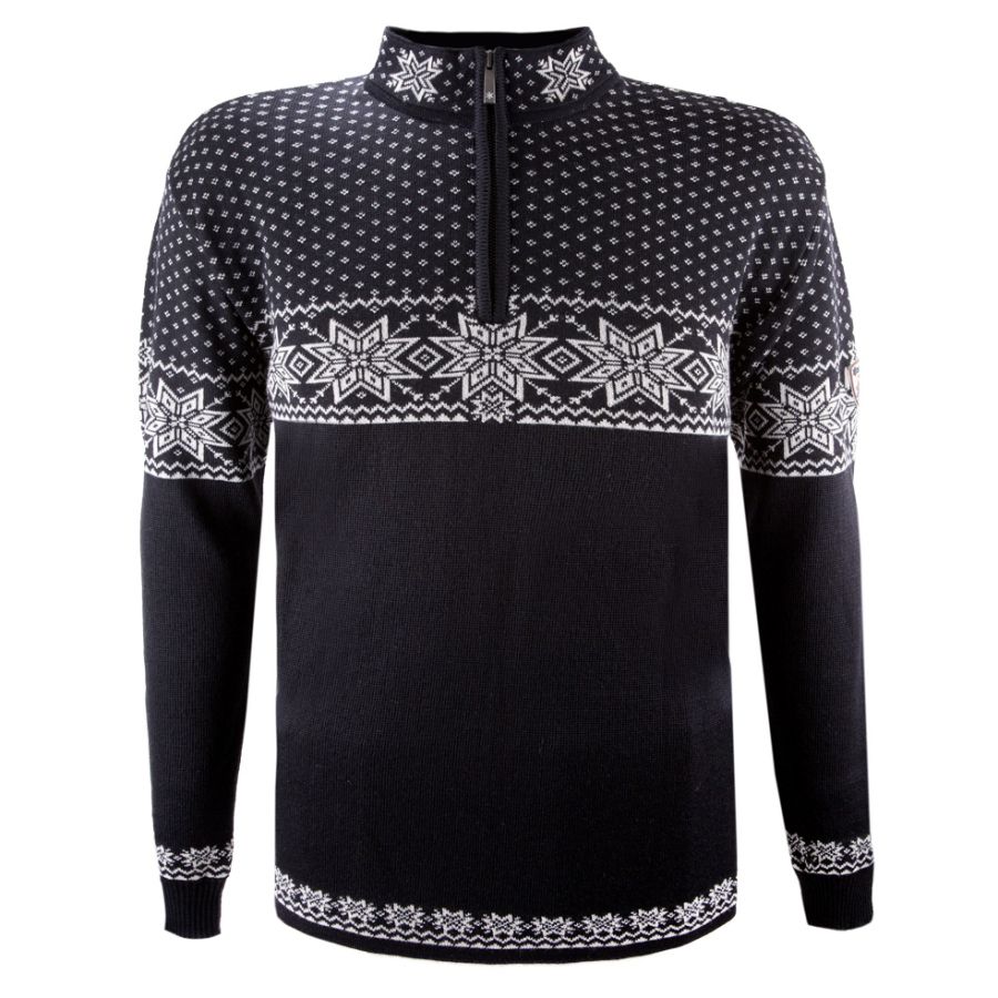 Maglione Kama Thor Merino, uomo, nero