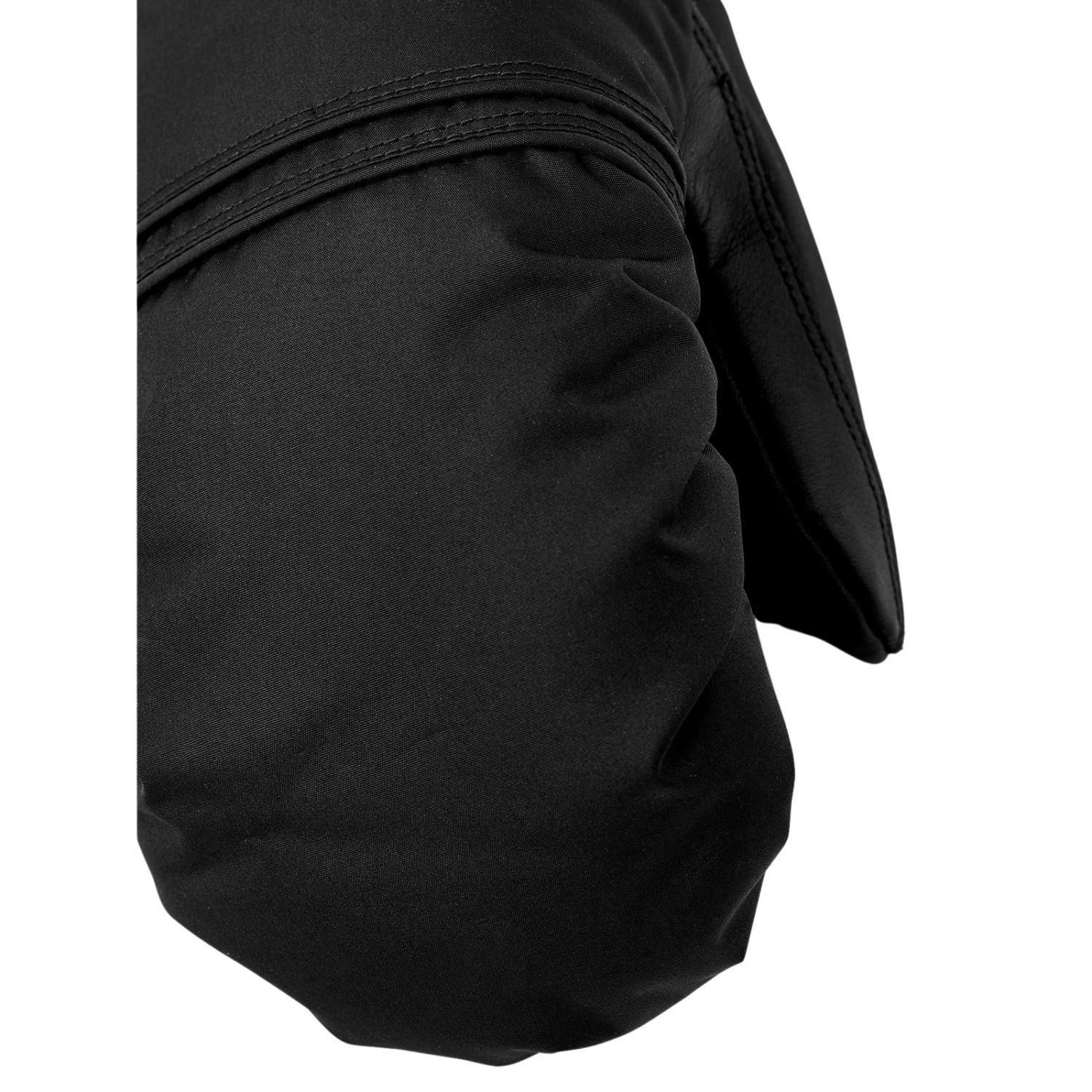 Manicotto da sci Hestra Primaloft Leather, donna, nero