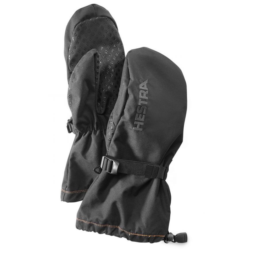 Manopla Hestra Pullover, negra
