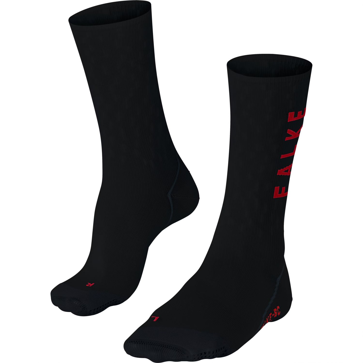 Meias de ciclismo Falke BC Impulse, pretas