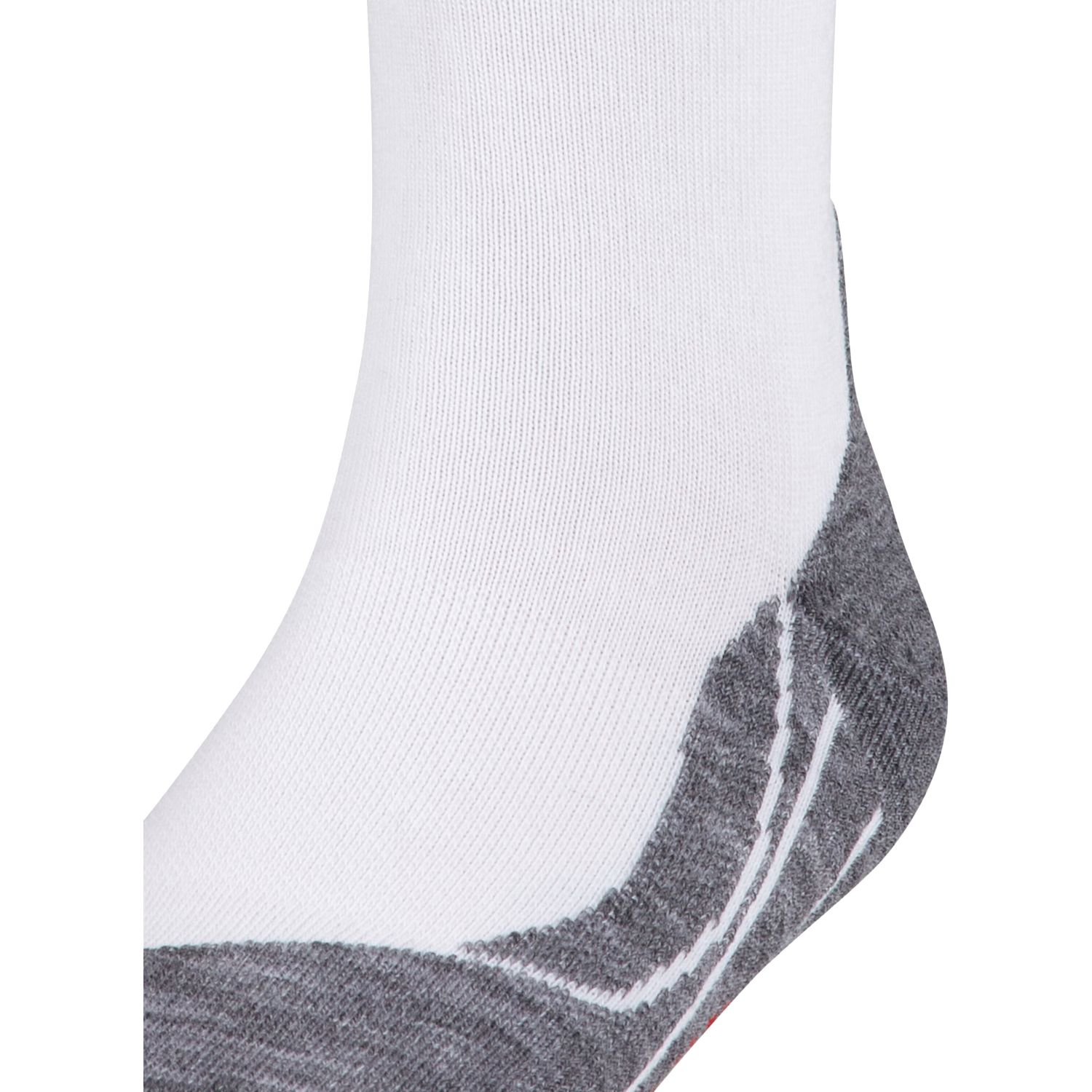 Meias de corrida Falke RU4, júnior, branco