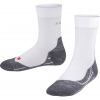 Meias de corrida Falke RU4, júnior, branco