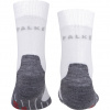 Meias de corrida Falke RU4, júnior, branco