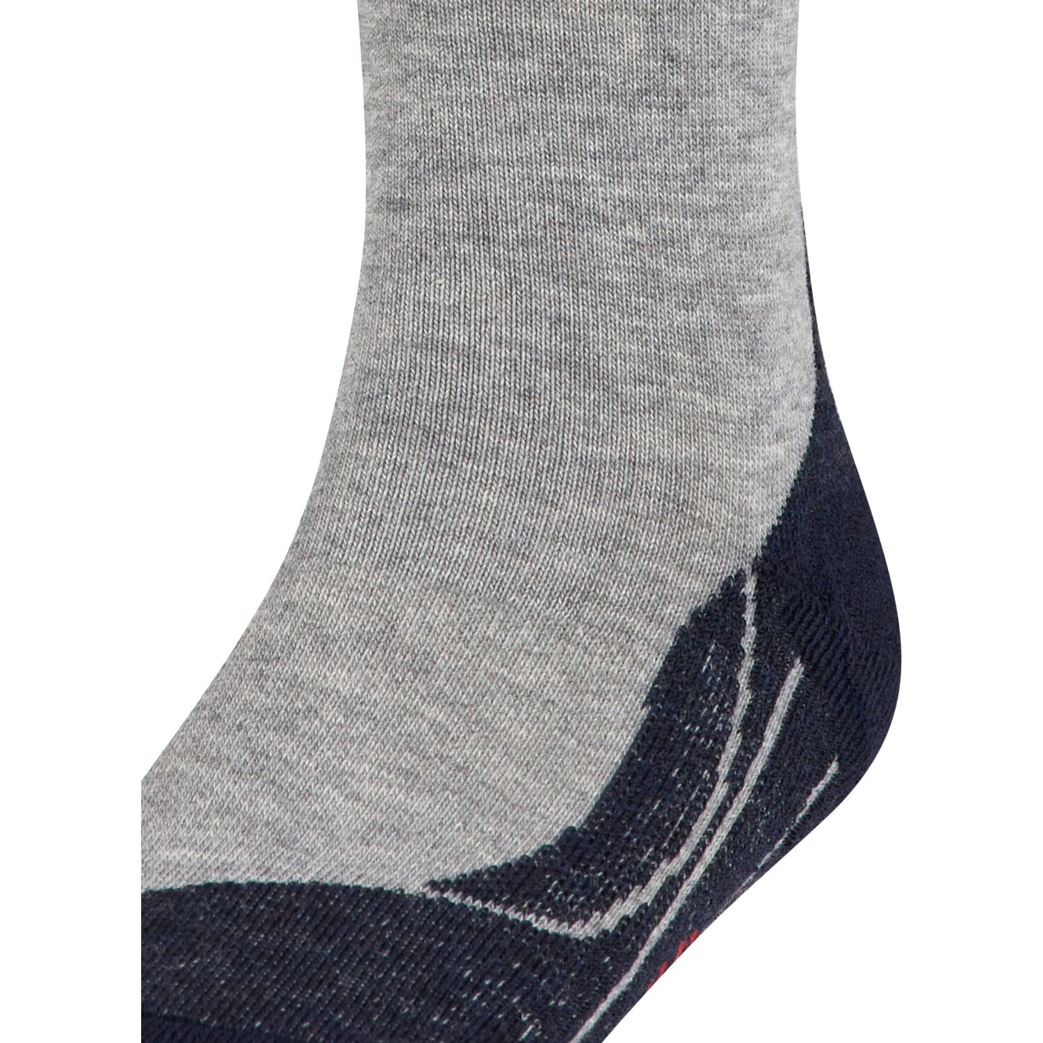 Meias de corrida Falke RU4, júnior, cinzento claro