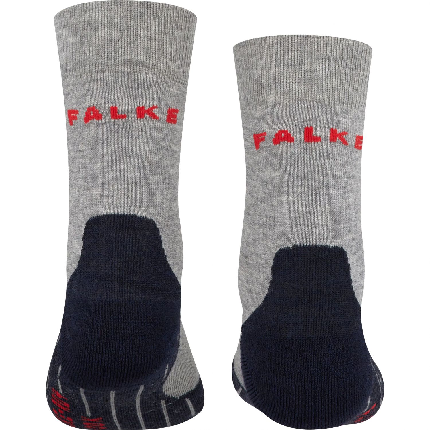 Meias de corrida Falke RU4, júnior, cinzento claro