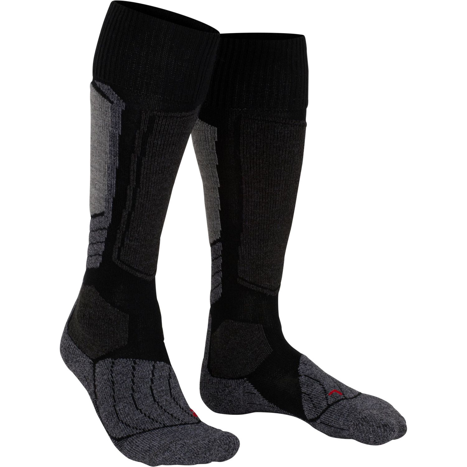 Meias de esqui Falke SK1, mulher, preto