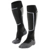 Meias de esqui Falke SK2, homem, preto