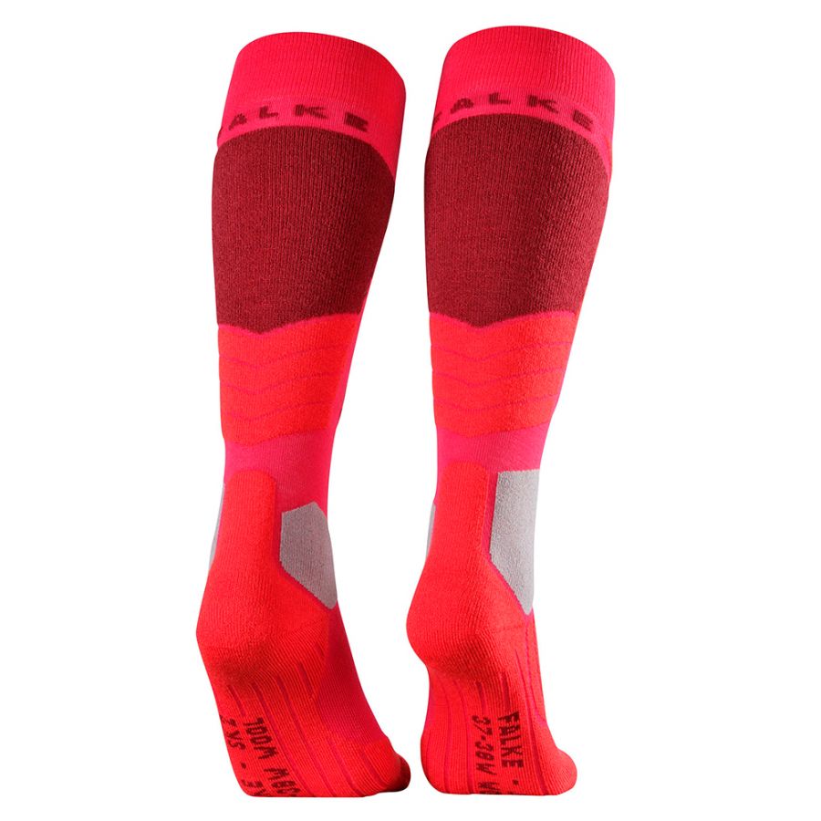 Meias de esqui Falke SK2 Wool, senhora, cor-de-rosa