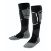 Meias de esqui Falke SK4, crianças, preto