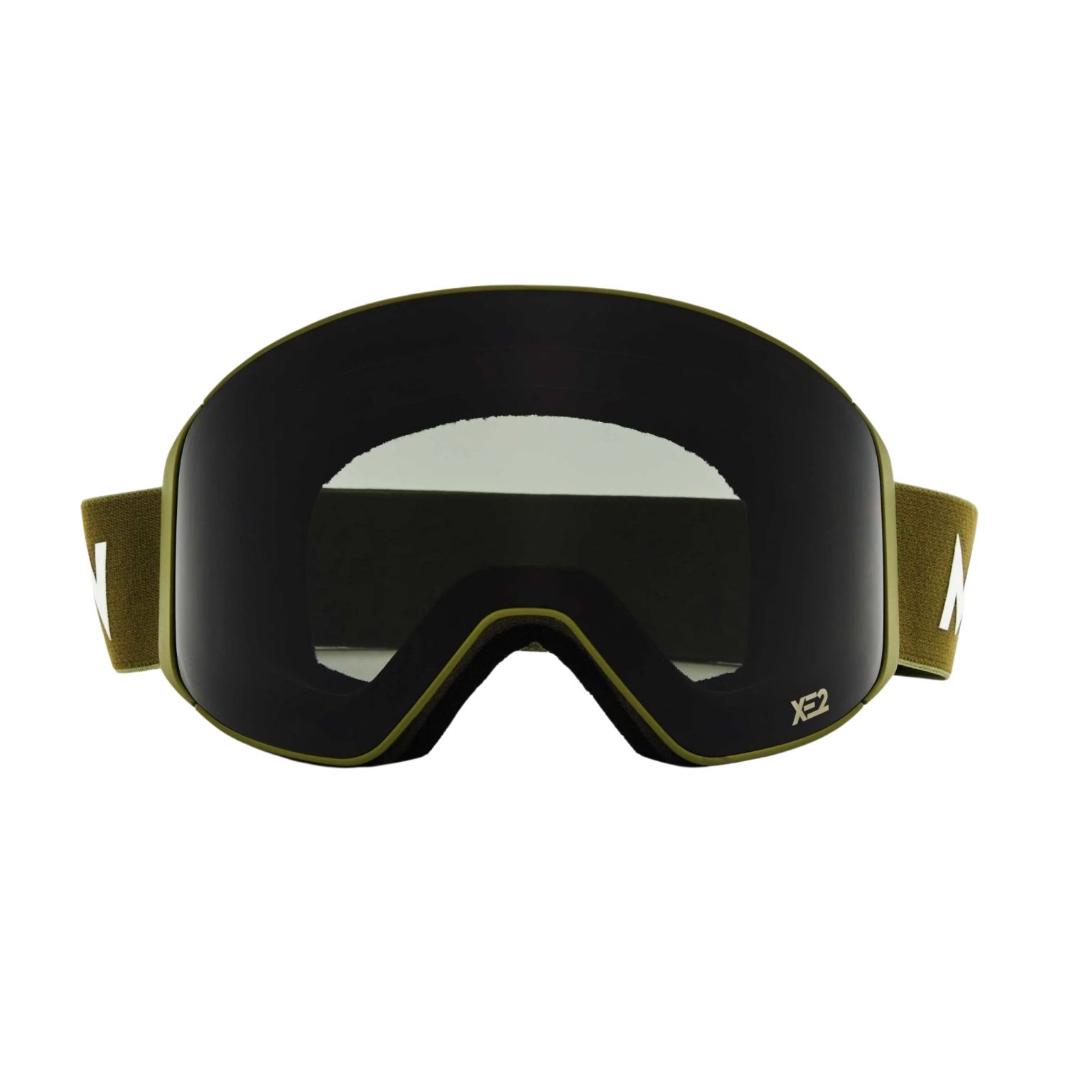 MessyWeekend Clear XE2, masque de ski, vert