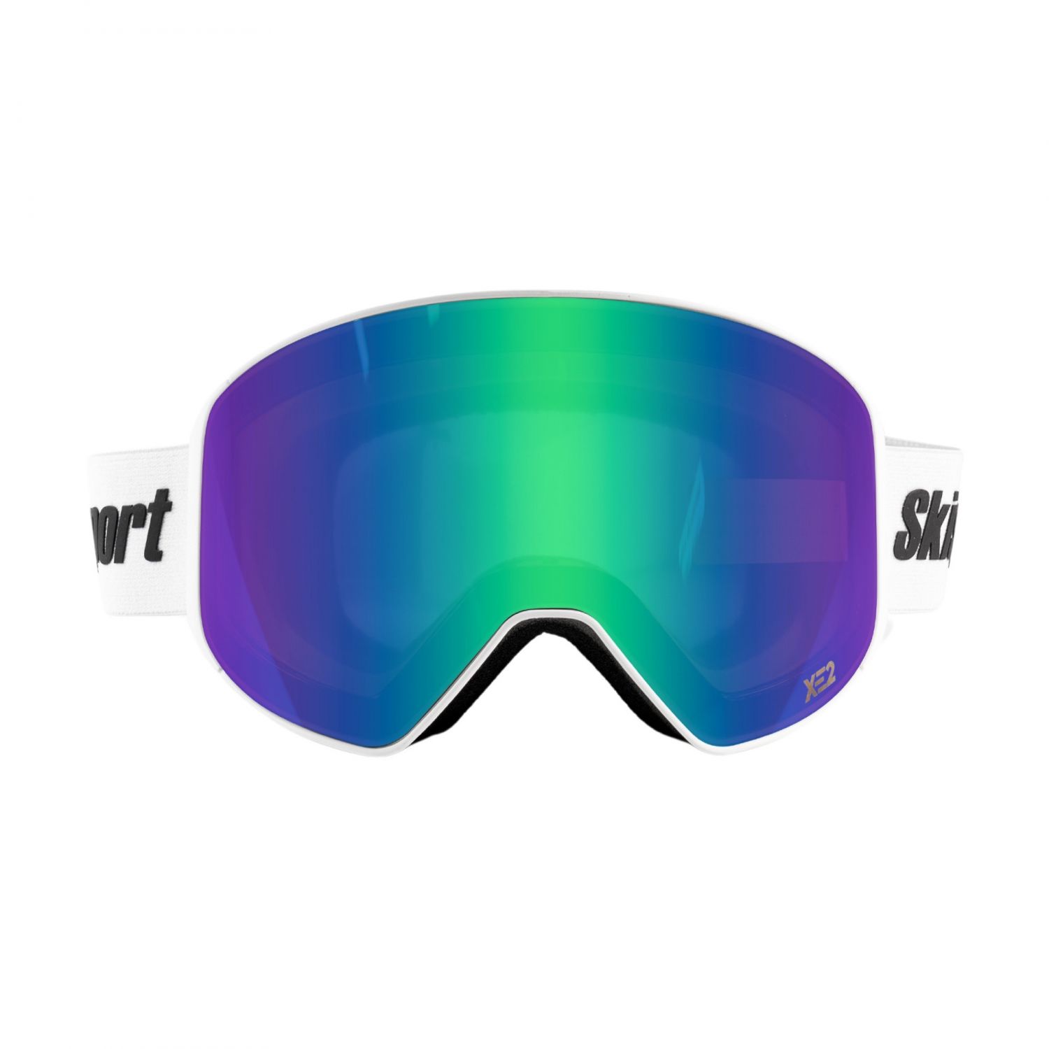 MessyWeekend Clear XE2, skibriller, hvid, Skisport edition
