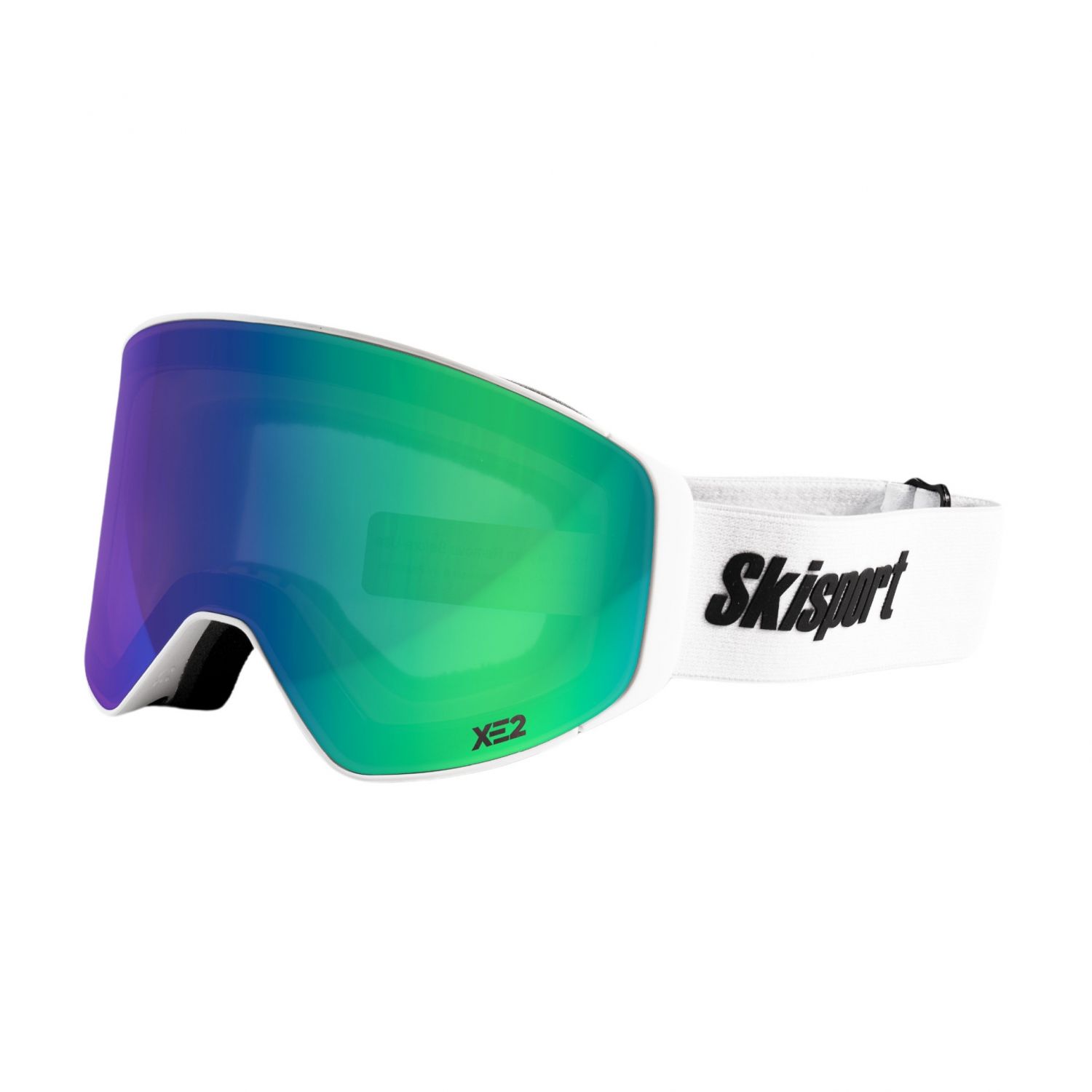 MessyWeekend Clear XE2, skibriller, hvid, Skisport edition