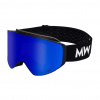 MessyWeekend Clear XEp, masque de ski, noir