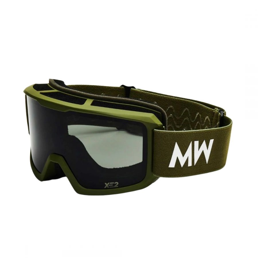 MessyWeekend Ferdi, gafas de esquí, verdes