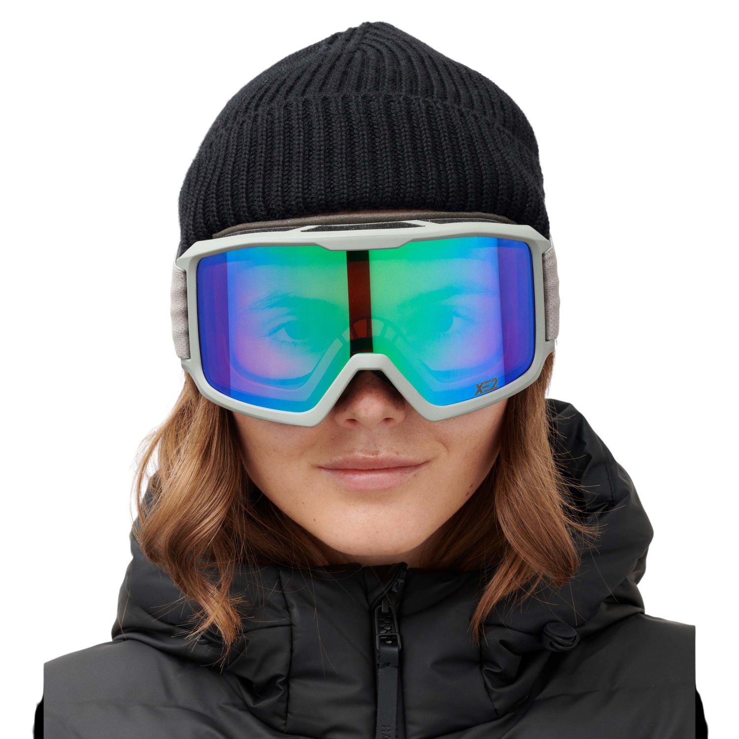 MessyWeekend Ferdi, ski bril, lichtgrijs