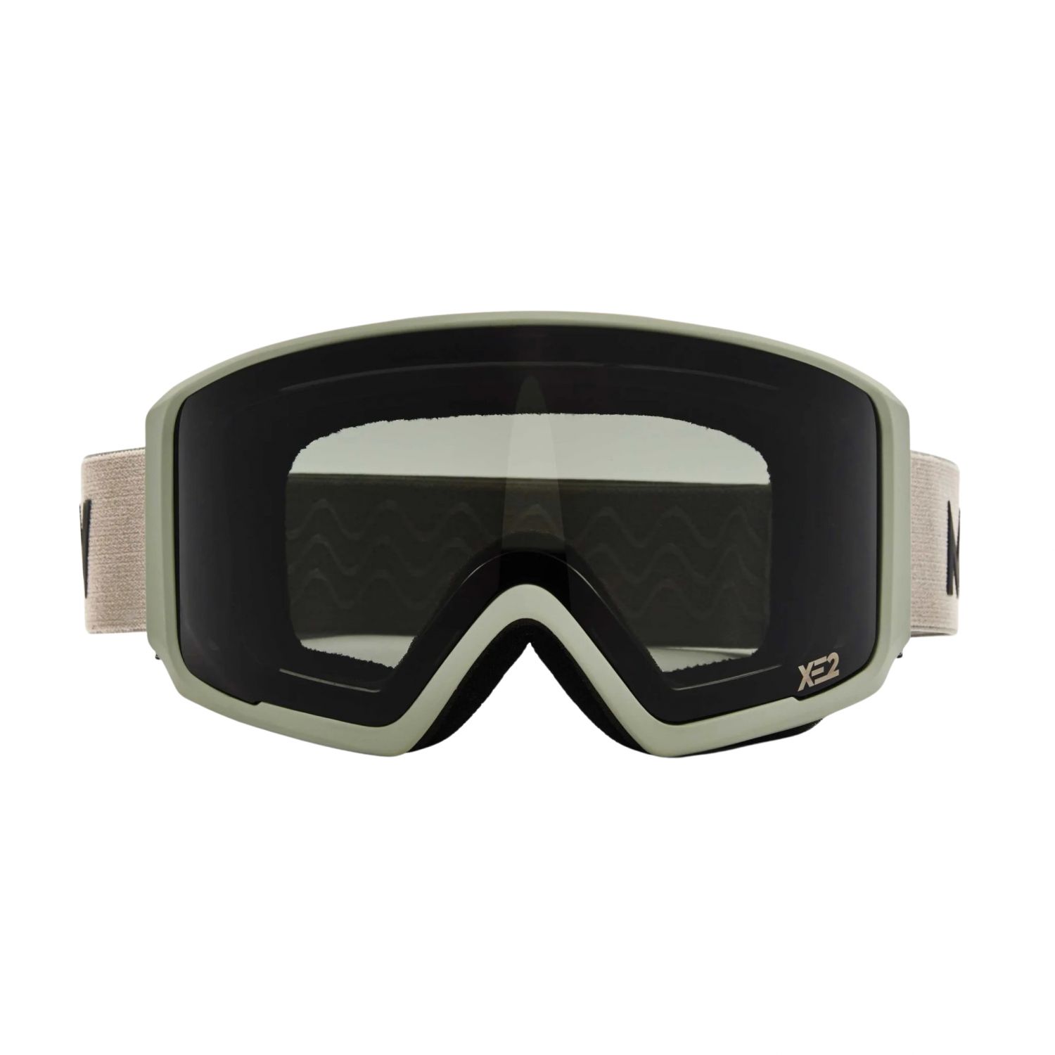 MessyWeekend Flip XE2, masque de ski, gris clair