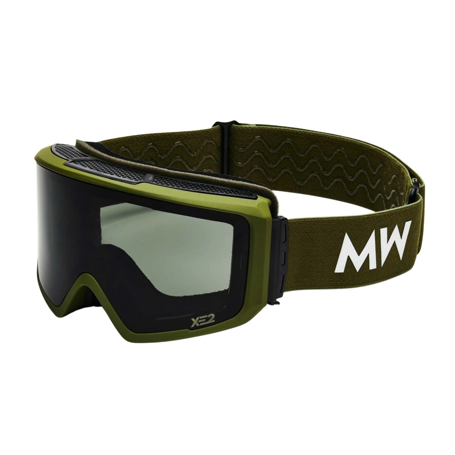 MessyWeekend Flip XE2, masque de ski, vert