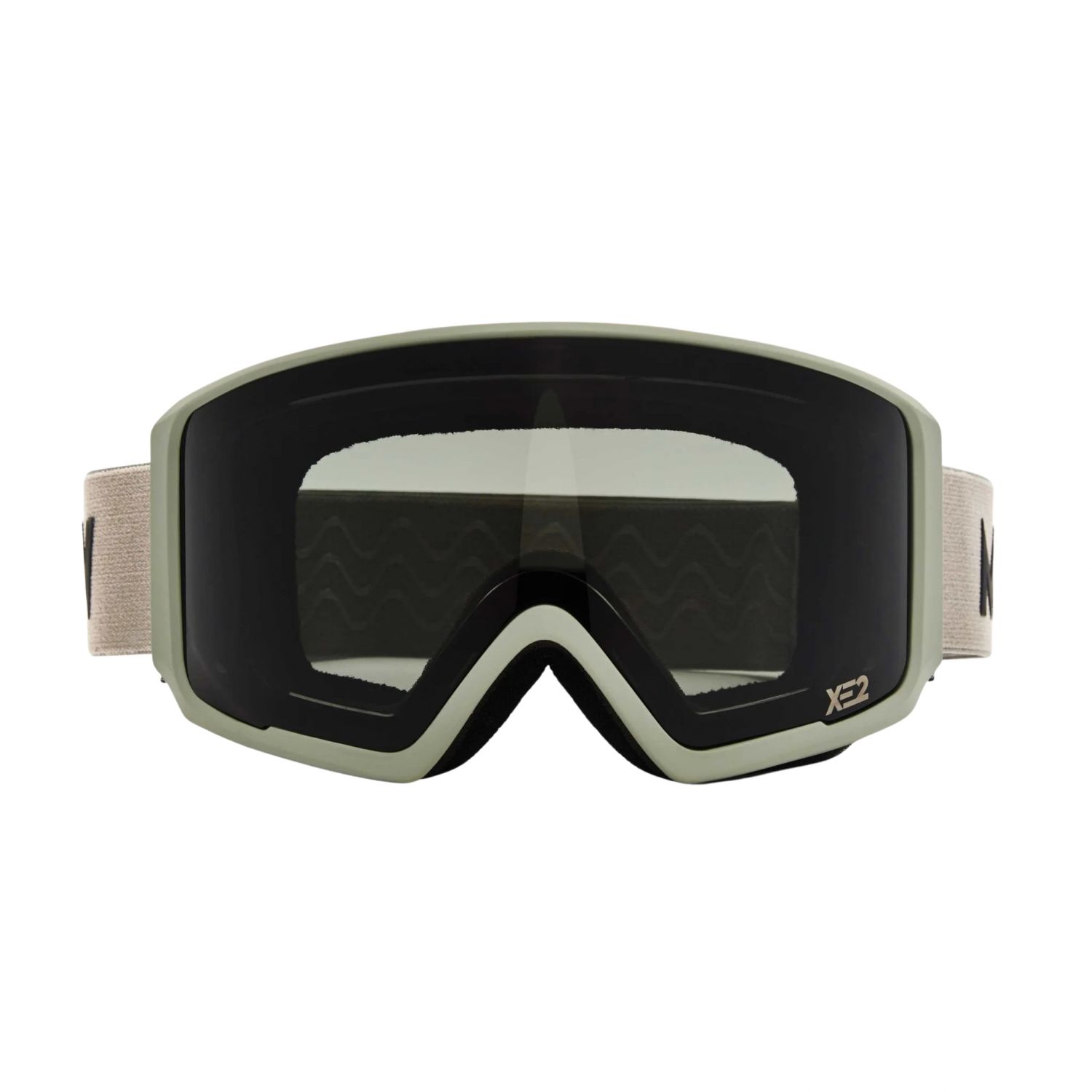 MessyWeekend Flip XE2, occhiali da sci, grigio chiaro