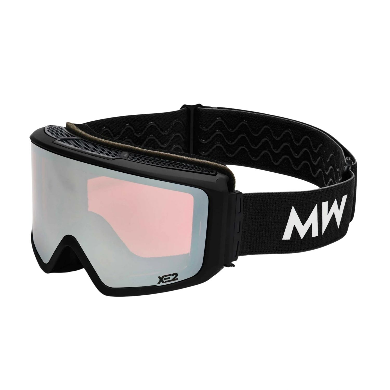 MessyWeekend Flip XE2, ochelari de schi, negru