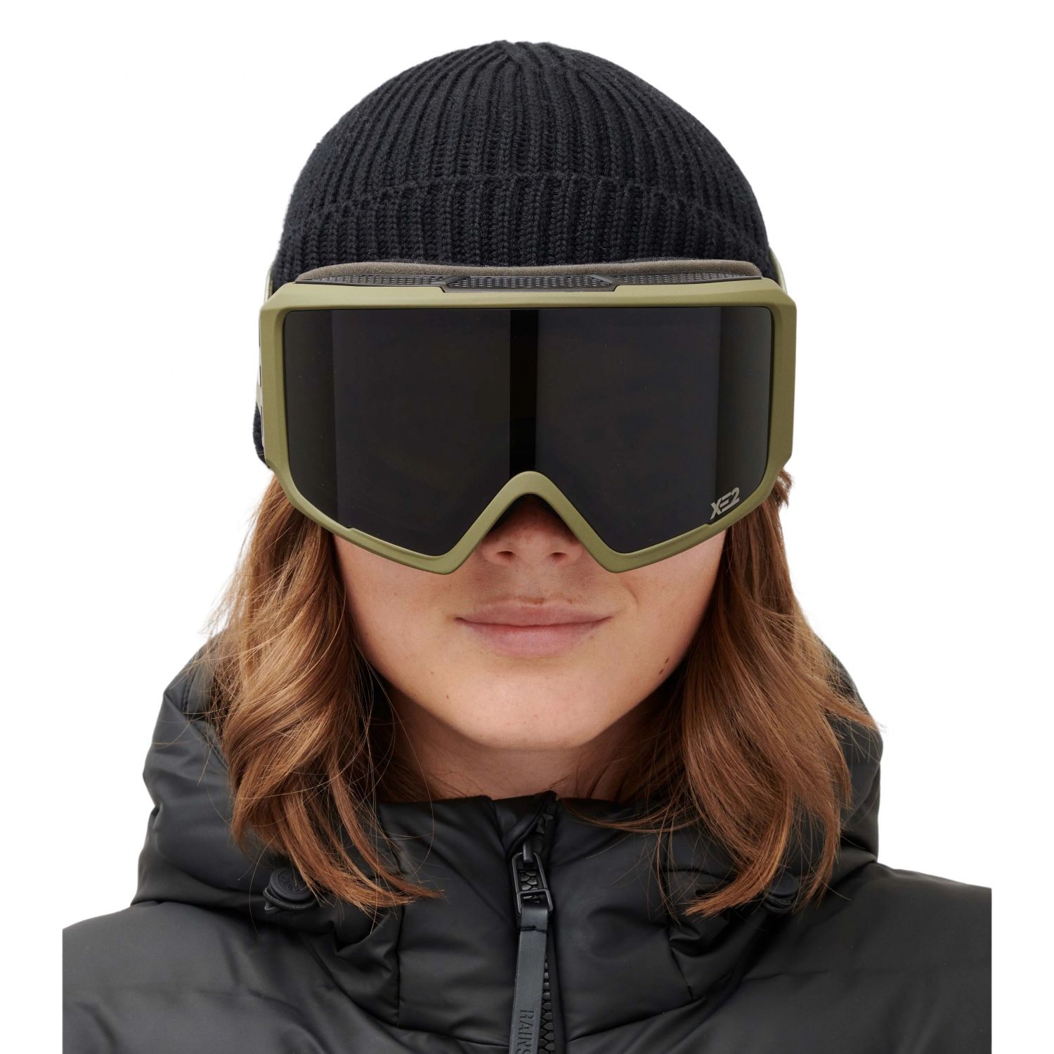MessyWeekend Flip XE2, ski goggles, army