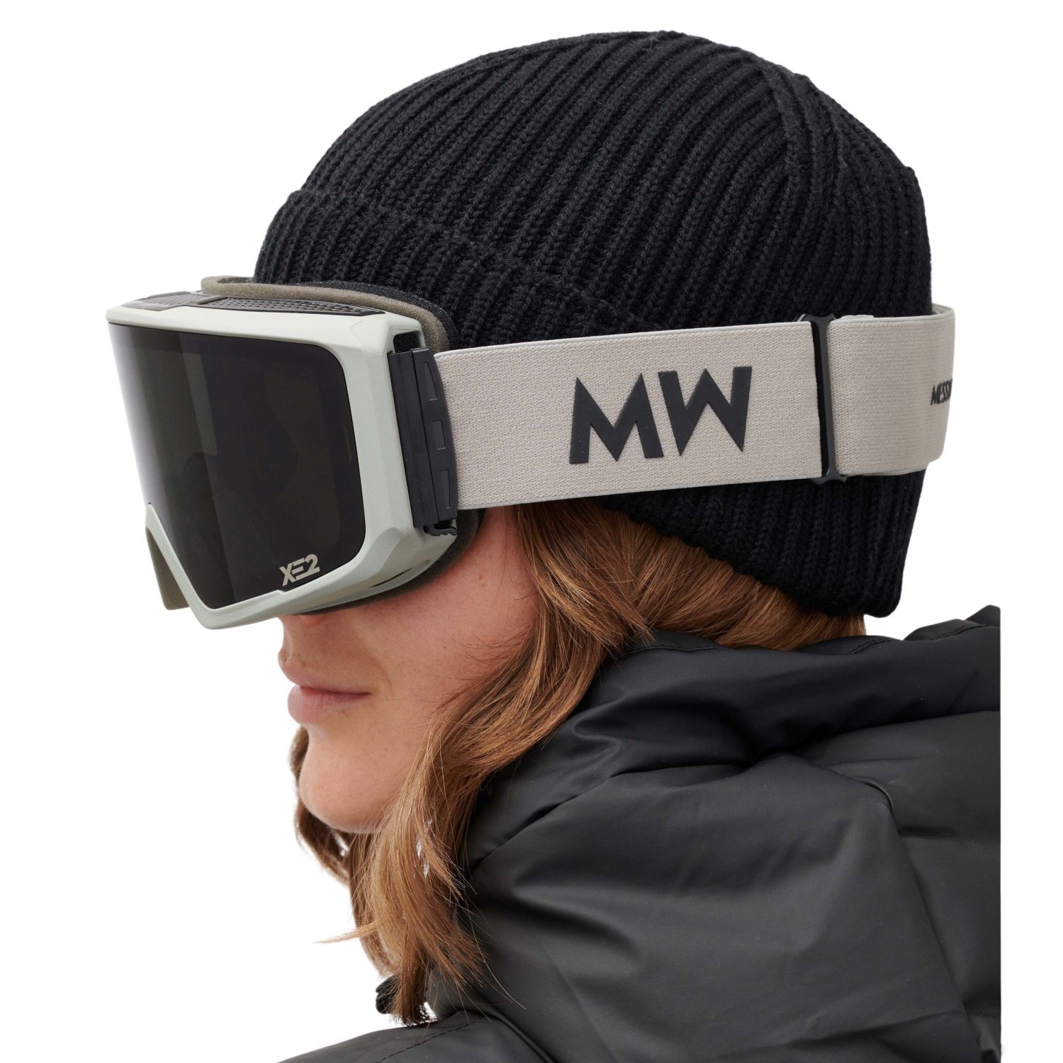 MessyWeekend Flip XE2, skibriller, lysegrå