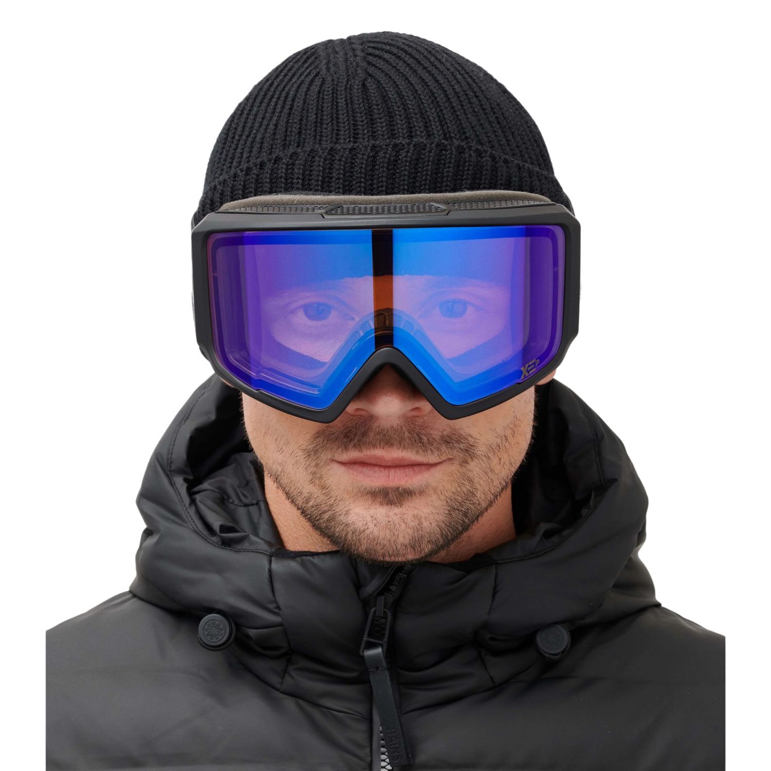 MessyWeekend Flip XEp, masque de ski, noir