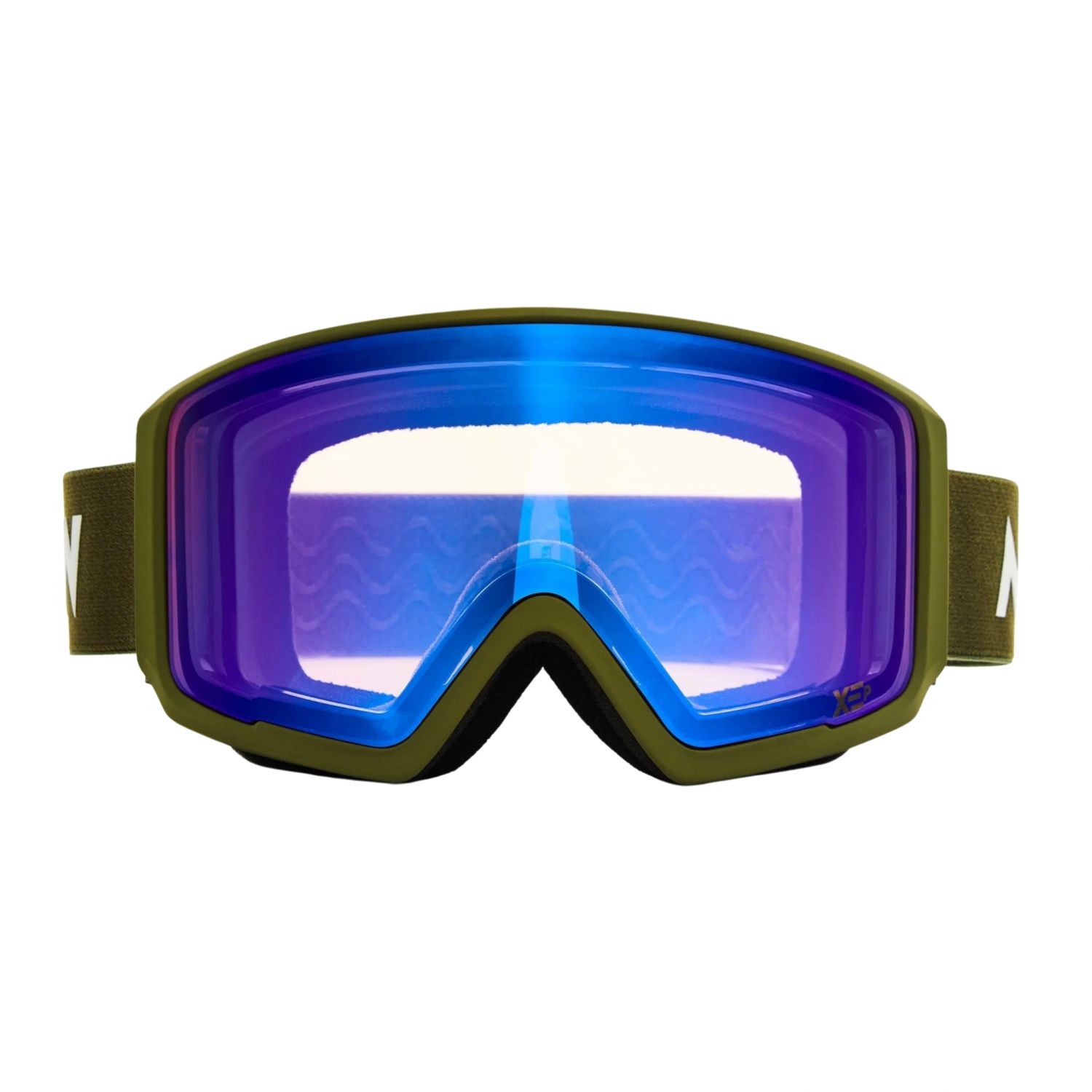 MessyWeekend Flip XEp, ski bril, groen