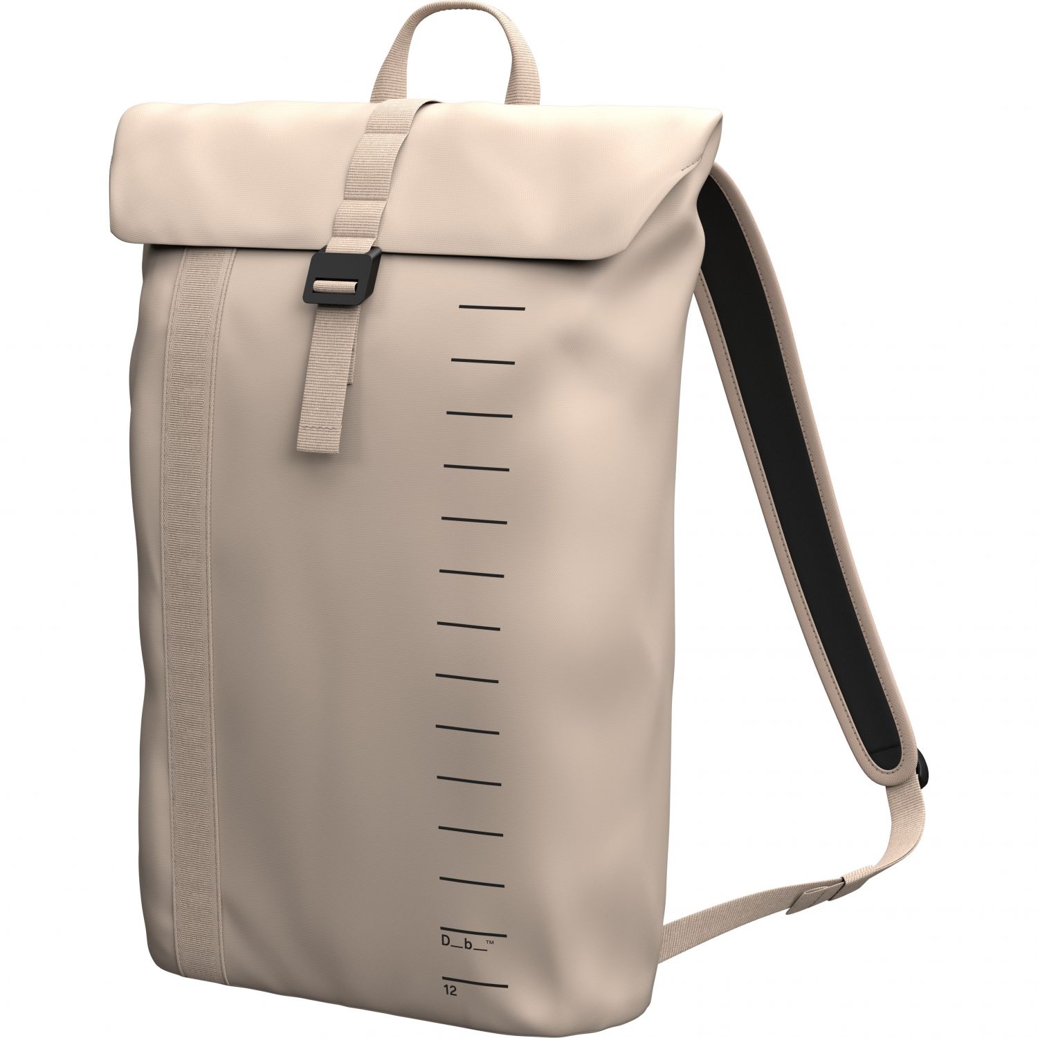 Mochila Db Essential, 12L, bege nevoeiro