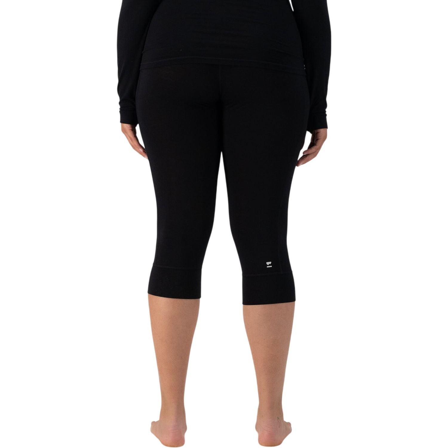 Mons Royale Cascade Merino Base Layer 3/4, base layer pants, women, black