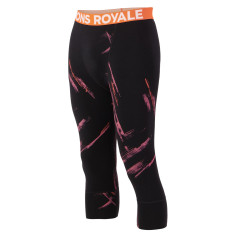 Mons Royale Cascade Merino Base Layer 3/4 Legging, spodky na lyže, pánské, airbrush