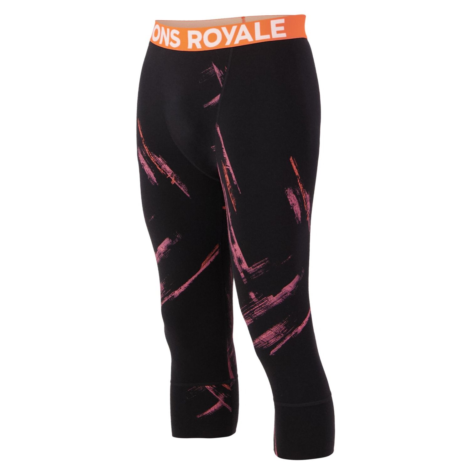 Mons Royale Cascade Merino Base Layer 3/4 Longs, Herre, Airbrush