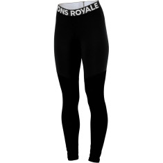 Mons Royale Cascade Merino Base Layer Legging, skiunderbukser, dame, sort