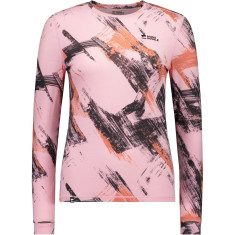 Mons Royale Cascade Merino Base Layer Long Sleeve, Underställströja, Dam, Rosa