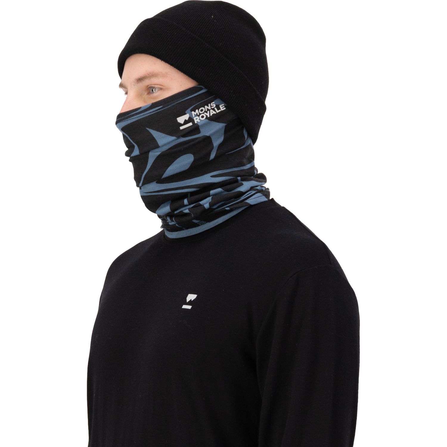 Mons Royale Daily Dose Merino, braga para el cuello, azul