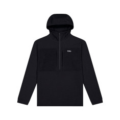 Mons Royale Offgrid Merino Fleece 1/2 Zip Long Sleeve, fleecetrøje, herre, sort