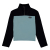 Mons Royale Offgrid Merino Fleece Long Sleeve, fleecetrøje, dame, blå/sort
