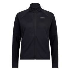 Mons Royale Quad Merino Fleece Jacket, fleece jacket, women, black