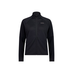 Mons Royale Quad Merino Fleece Jacket, fleece-takki, nainen, musta