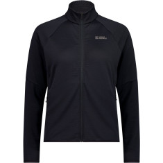 Mons Royale Quad Merino Fleece Jacket, jachetă din fleece, pentru femei, negru