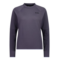 Mons Royale Quad Merino Fleece Pullover, fleece sweater, women, purple