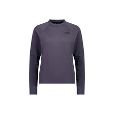 Mons Royale Quad Merino Fleece Pullover, fleecetrøje, dame, lilla