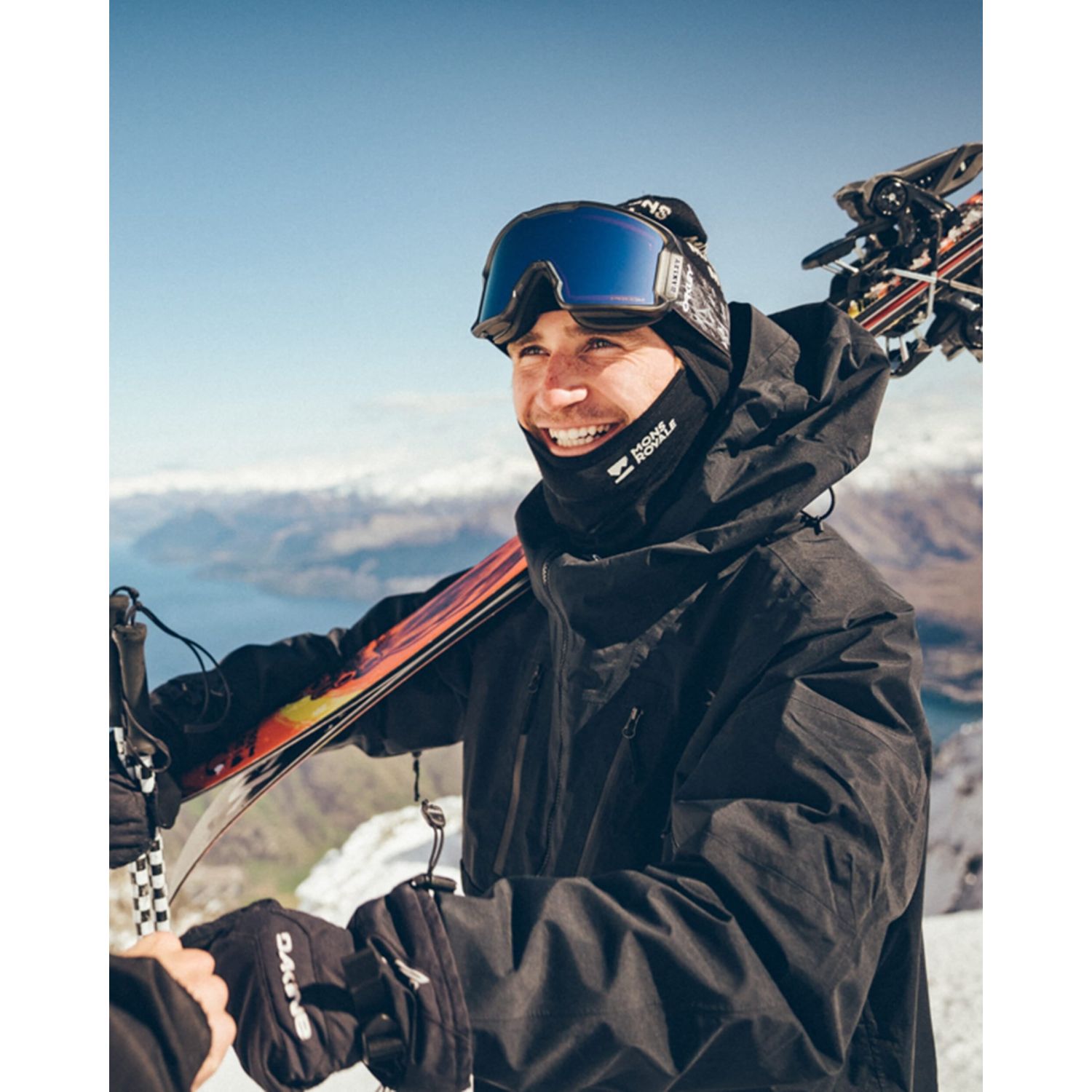 Mons Royale Santa Rosa Merino, Balaclava, Black